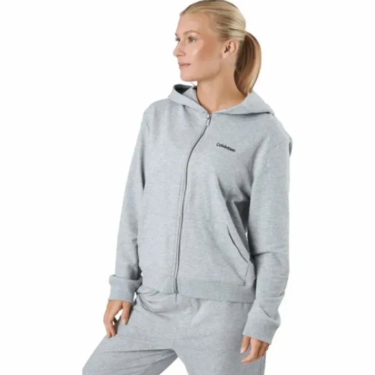 Full Zip Hoodie Grey Heather