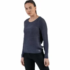Geena Xo L/S Pullover Knt Blue