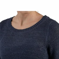 Geena Xo L/S Pullover Knt Blue
