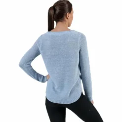 Geena Xo L/S Pullover Knt Blue
