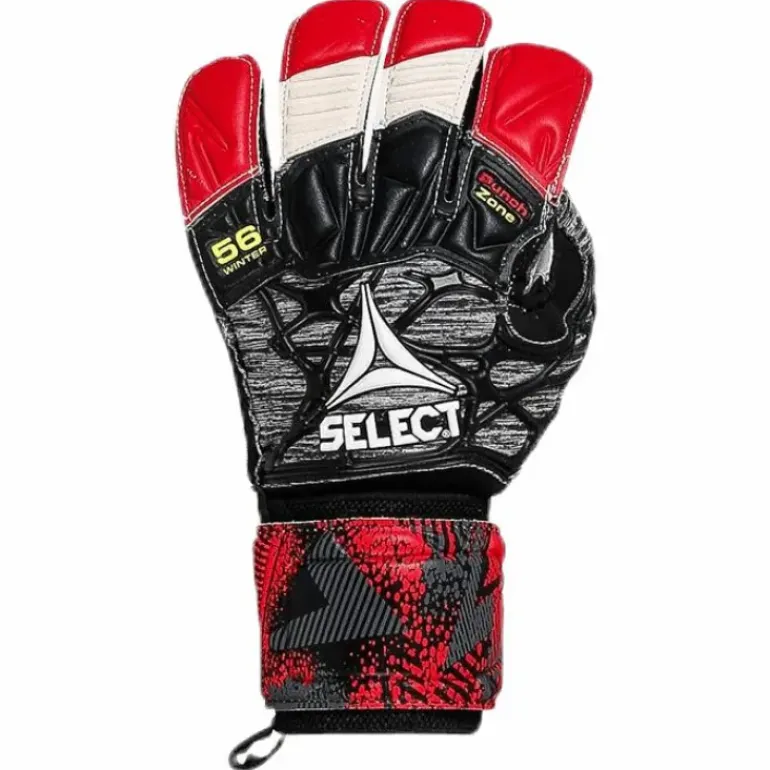 GK Gloves 56 Winther Flat Cut Grey/Red