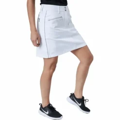 Glam Skort 45 Cm White