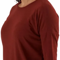 Glamour 3/4 Top Jrs Red