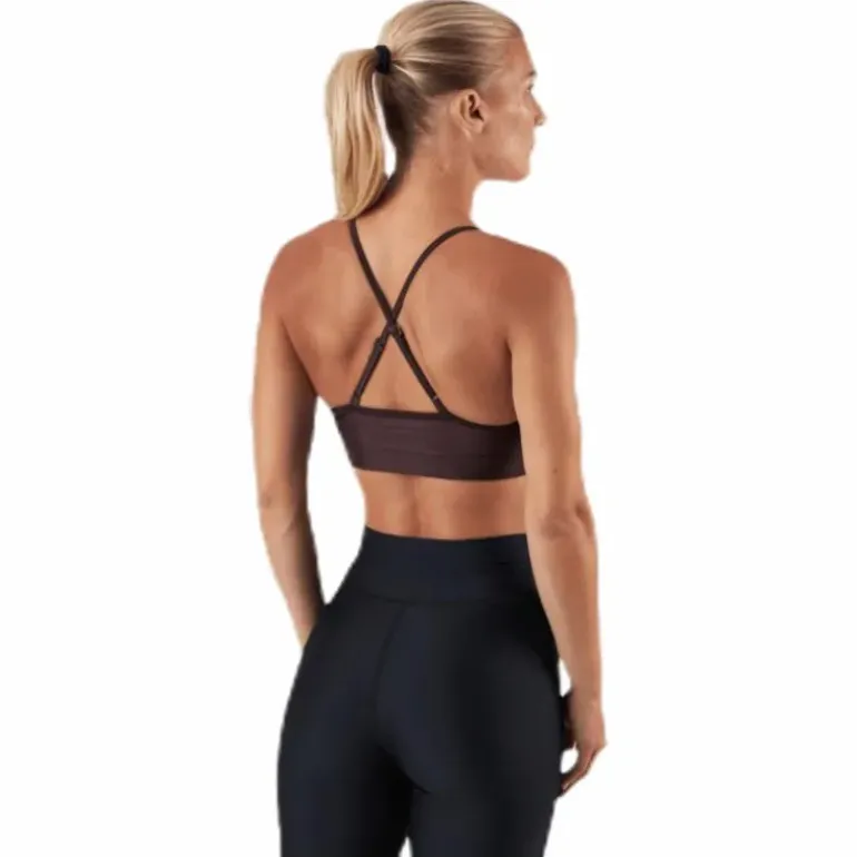 Gloss Bra Top Brown