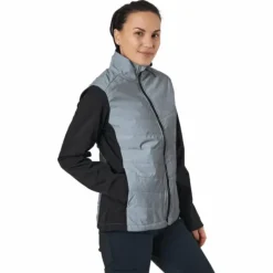 Glow Lady Jacket Reflective Silver