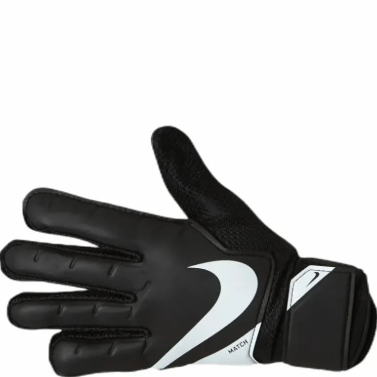 Goalkeeper Match Soccer Gloves BLACK/WHITE/WHITE