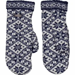 Grace Mitten Navy