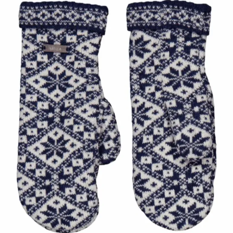 Grace Mitten Navy
