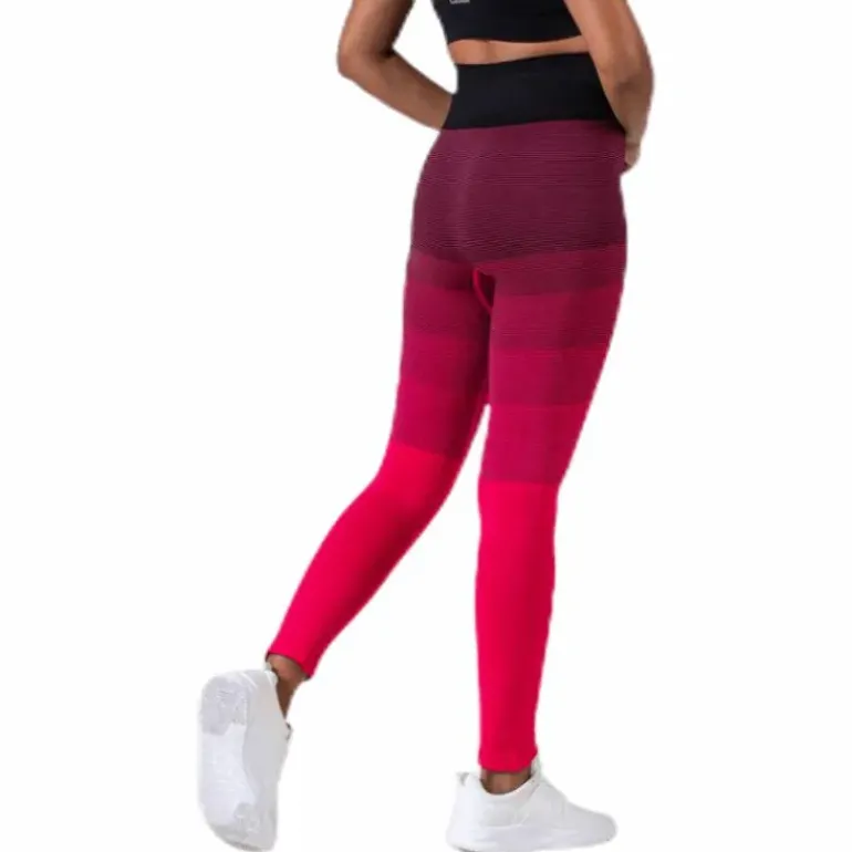 Gradient Seamless Tights Pink