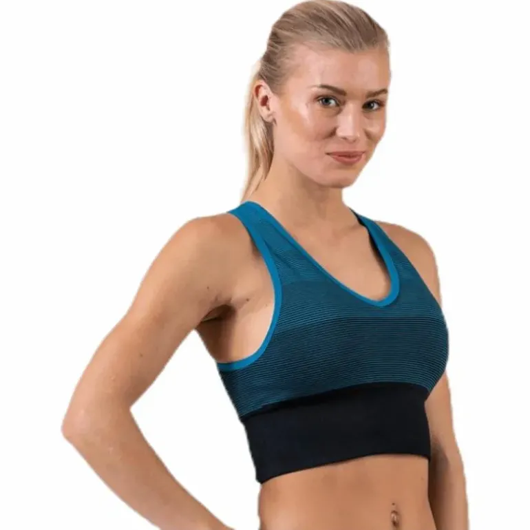 Gradient Seamless Top Blue
