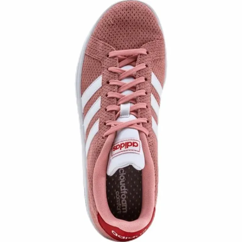 Grand Court Shoes Glow Pink / Cloud White / Glory Red