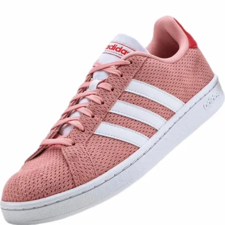 Grand Court Shoes Glow Pink / Cloud White / Glory Red