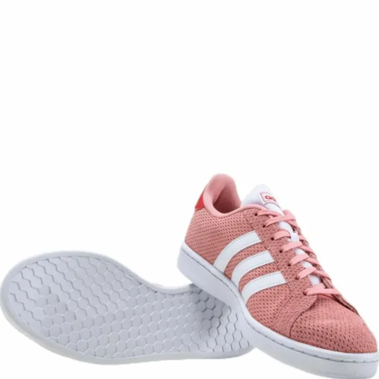 Grand Court Shoes Glow Pink / Cloud White / Glory Red