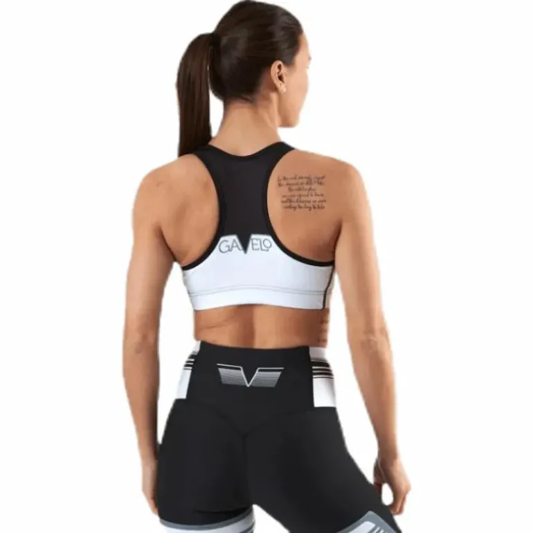 Grand Slam Black Sport Bra White/Black