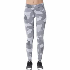 Graphic line tights White