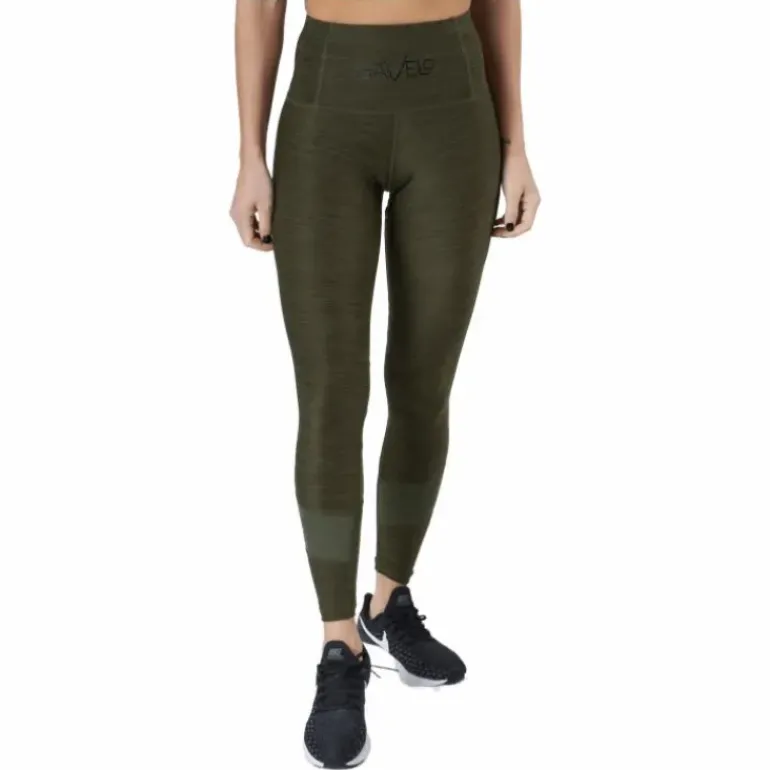 Green Melange Swirl Army Green