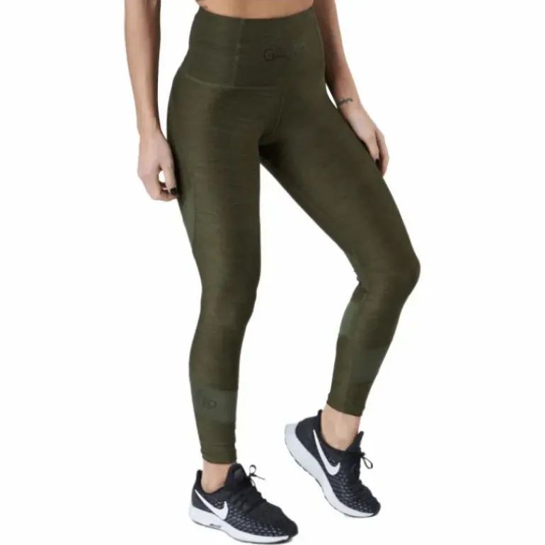 Green Melange Swirl Army Green