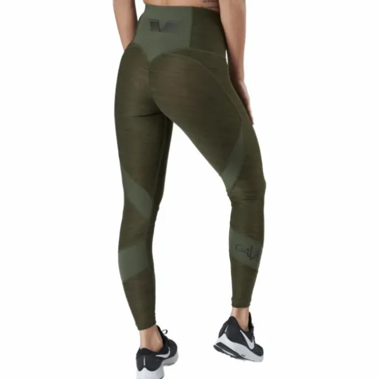 Green Melange Swirl Army Green