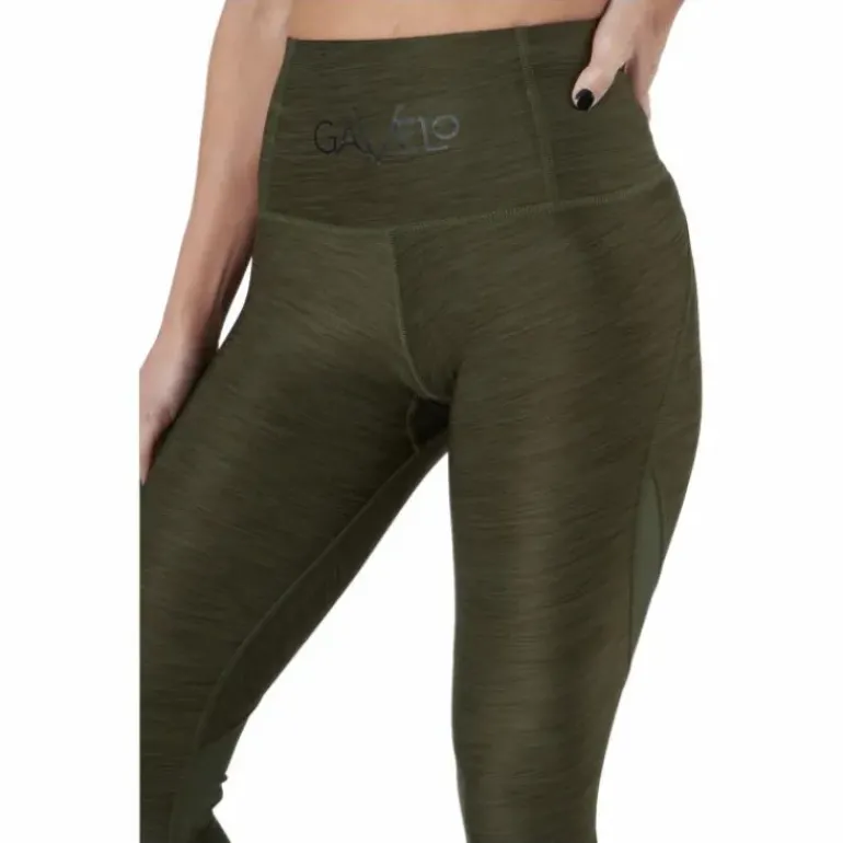 Green Melange Swirl Army Green