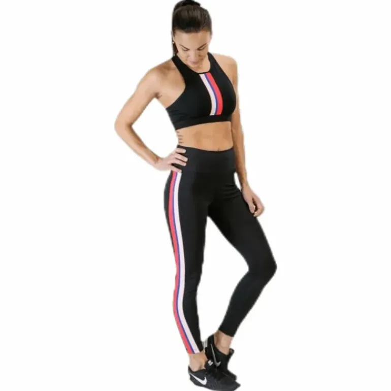 Gym Elastic Bra Orange/Black