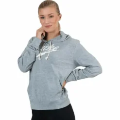 Gym Vintage Hoodie Grey