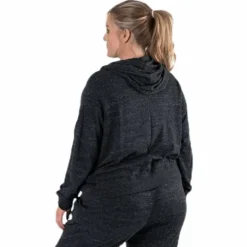 Gym Vintage Hoodie Plus Black