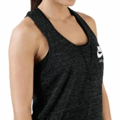 Gym Vintage Tank Black
