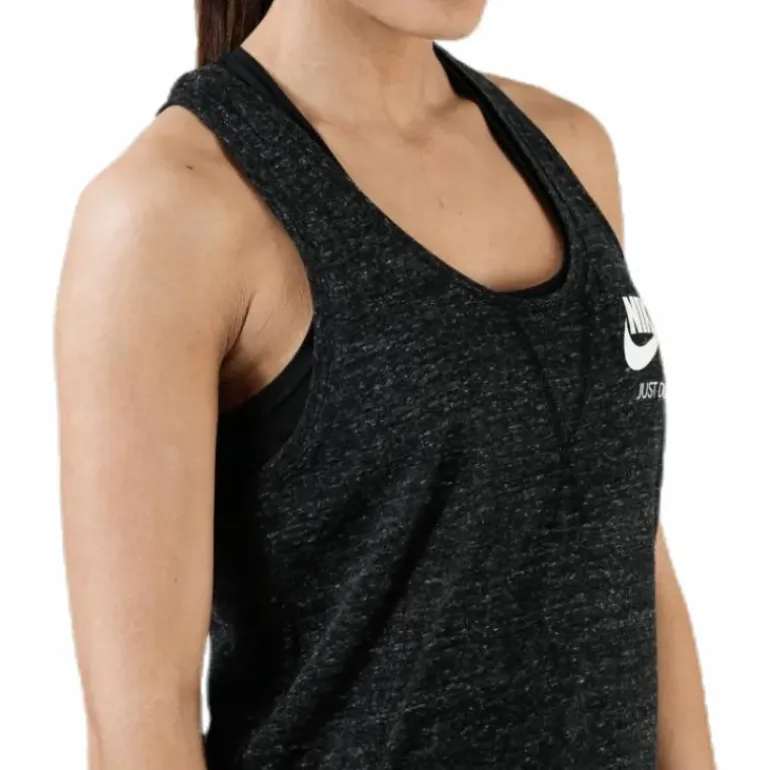 Gym Vintage Tank Black