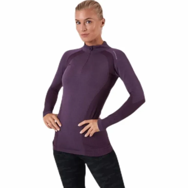 Halen Seamless Midlayer Purple