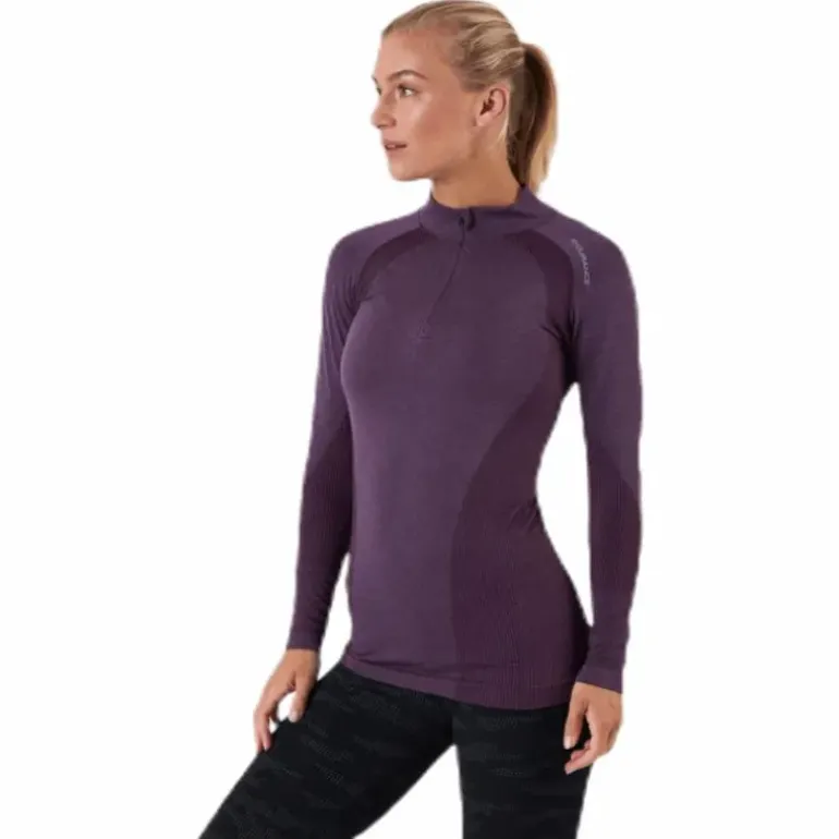 Halen Seamless Midlayer Purple