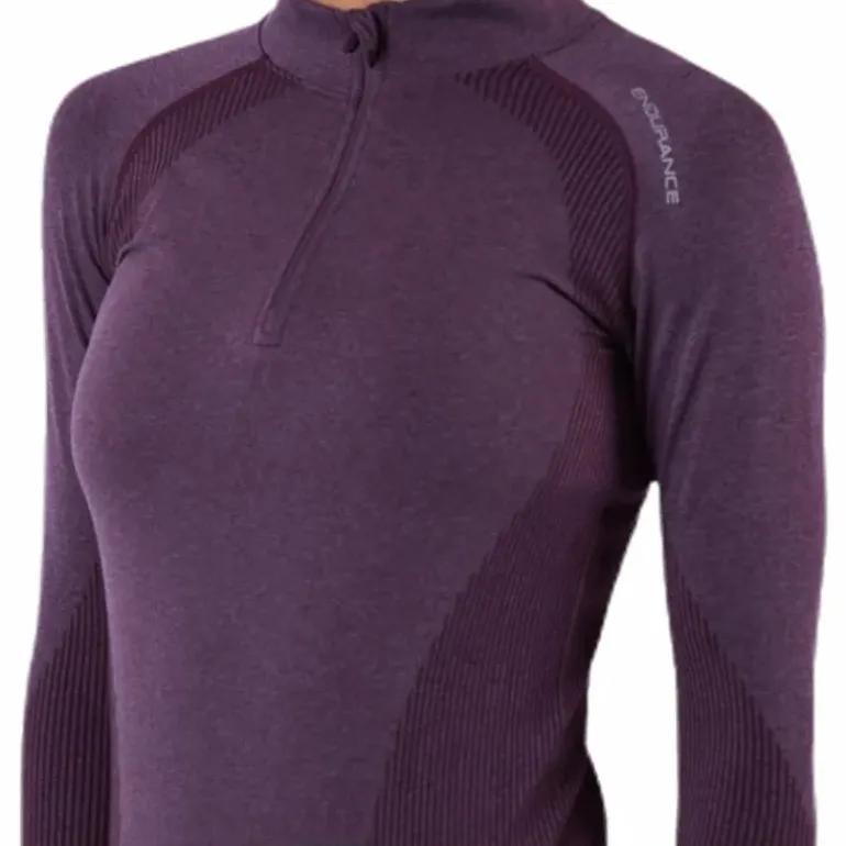 Halen Seamless Midlayer Purple