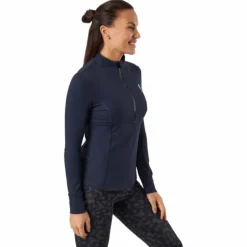 Half Zip Sweater Dark Blue