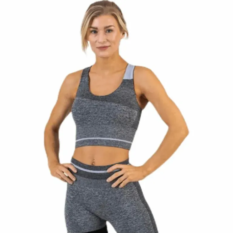 Halley Seamless Bra Black/Grey