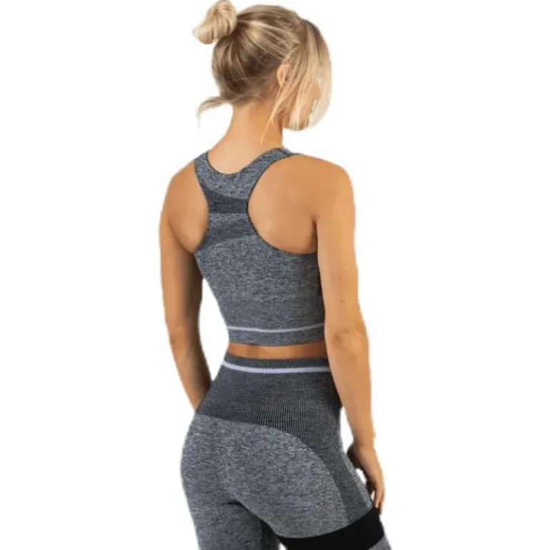 Halley Seamless Bra Black/Grey