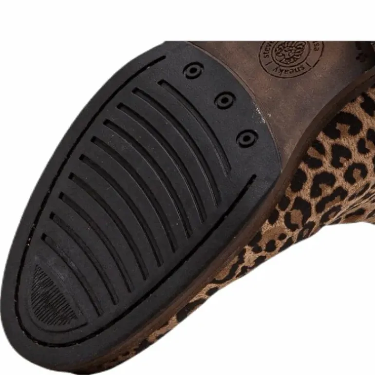 Halligan Suede Boots Patterned