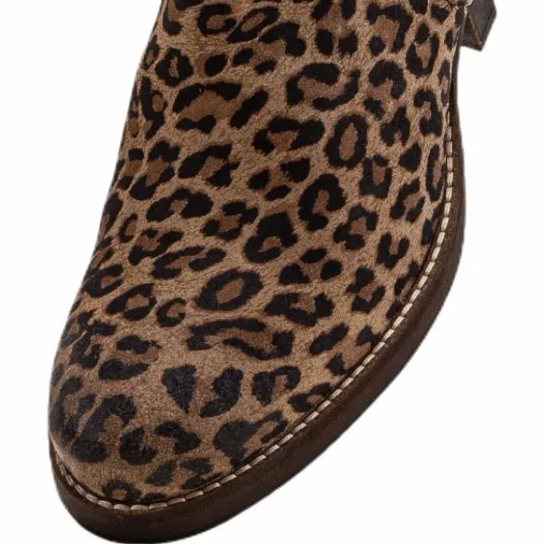 Halligan Suede Boots Patterned