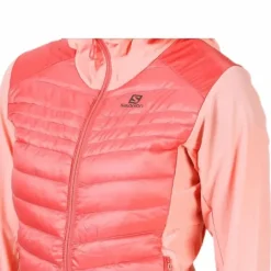 Haloes Down Hybrid Hoodie Pink