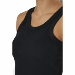 Hazel Rib Tank Dress Black