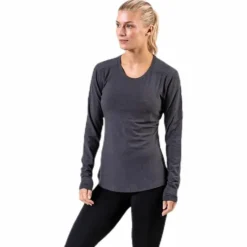 HEAT L/S Tee Grey