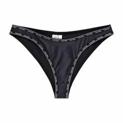 High Leg Cheeky Bikini Black