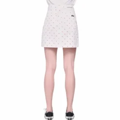 High Rise Mini Skirt White