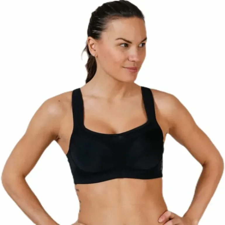 High Support Sports Bra E Black