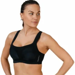 High Support Sports Bra E Black