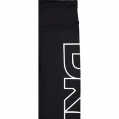 High Waist 7/8 Exploded Logo L Black/ White