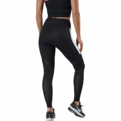 High Waist Block Tight Black