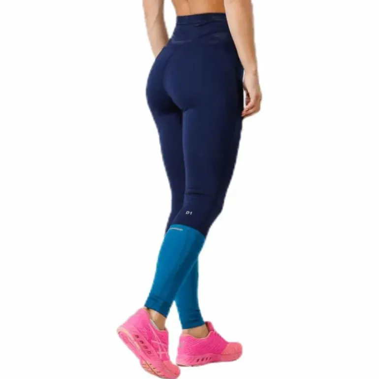 High Waist Tight Blue