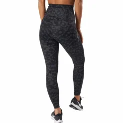 High Waist Tights - Side Pocke Leopard