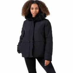 Hira Puffer Jacket Black