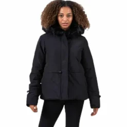 Hira Puffer Jacket Black