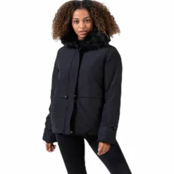 Hira Puffer Jacket Black